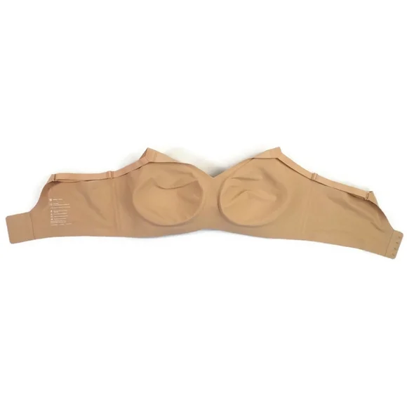 Honey Love Sand Silhouette Wireless Smoothing Bra Womens 2X EUC
